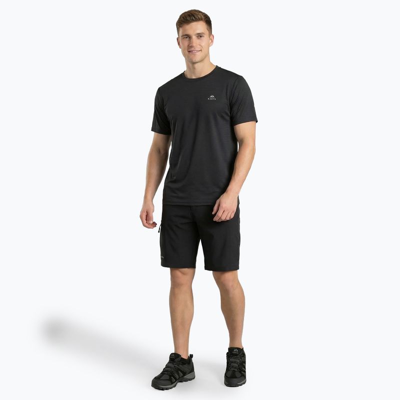 Чоловіча трекінгова футболка KADVA TrailCore breathable black 3