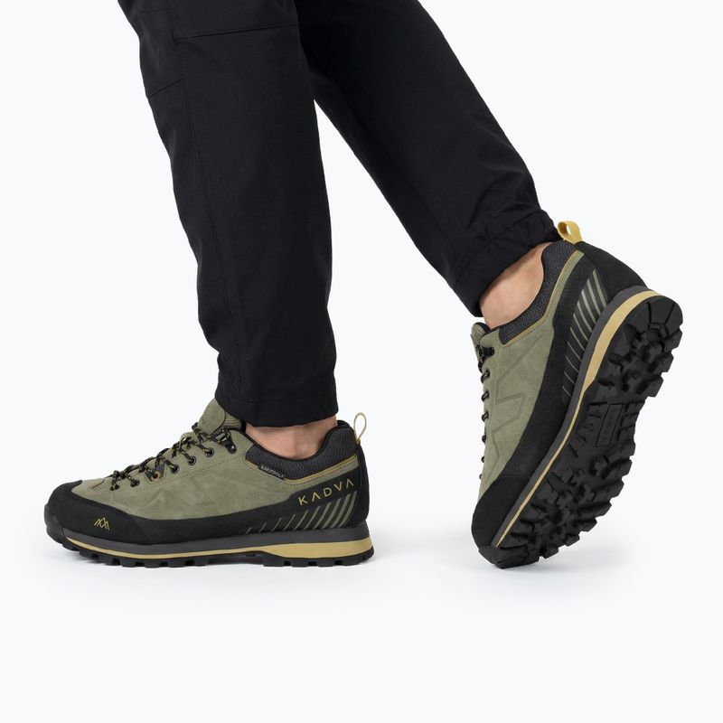 Взуття трекінгове чоловіче KADVA NEVRA WP low leather green 4