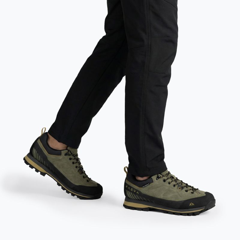 Взуття трекінгове чоловіче KADVA NEVRA WP low leather green 2