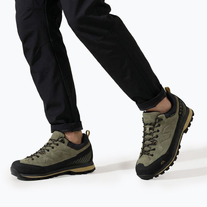 Взуття трекінгове чоловіче KADVA NEVRA WP low leather green 3