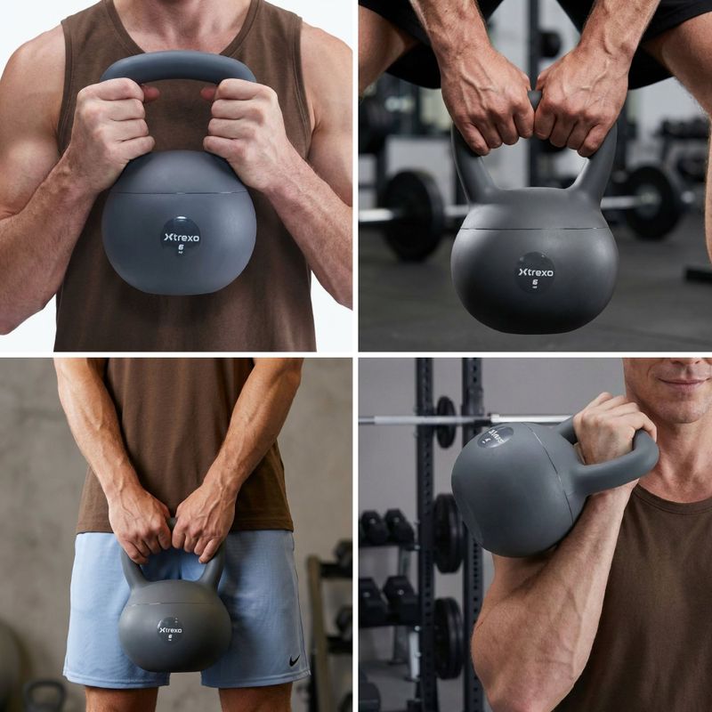 М'яка гиря XTREXO 4 kg grey 6