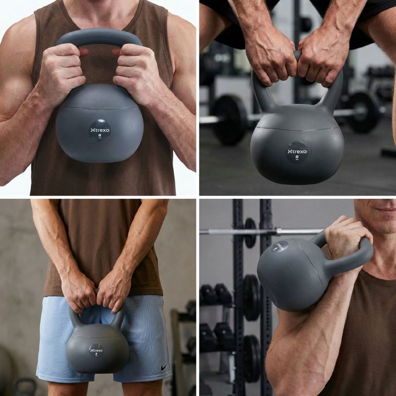 М'яка гиря XTREXO 8 kg grey 6