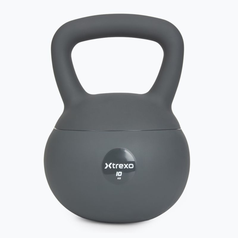 Kettlebell SOFT XTREXO 10 кг сірий 7