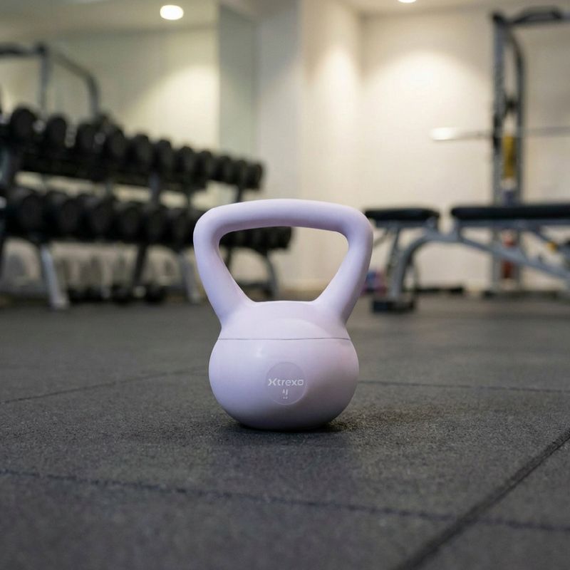 Kettlebell SOFT XTREXO 4 кг фіолетовий 5