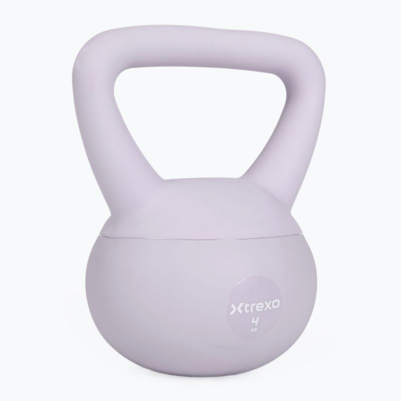 Kettlebell SOFT XTREXO 4 кг фіолетовий 7