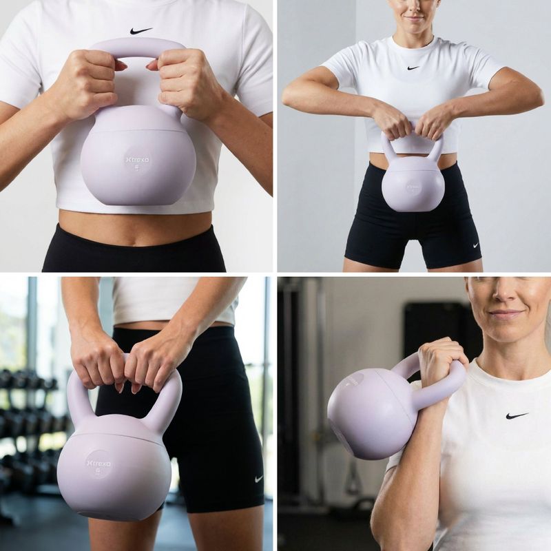 Kettlebell SOFT XTREXO 6 кг фіолетовий 6