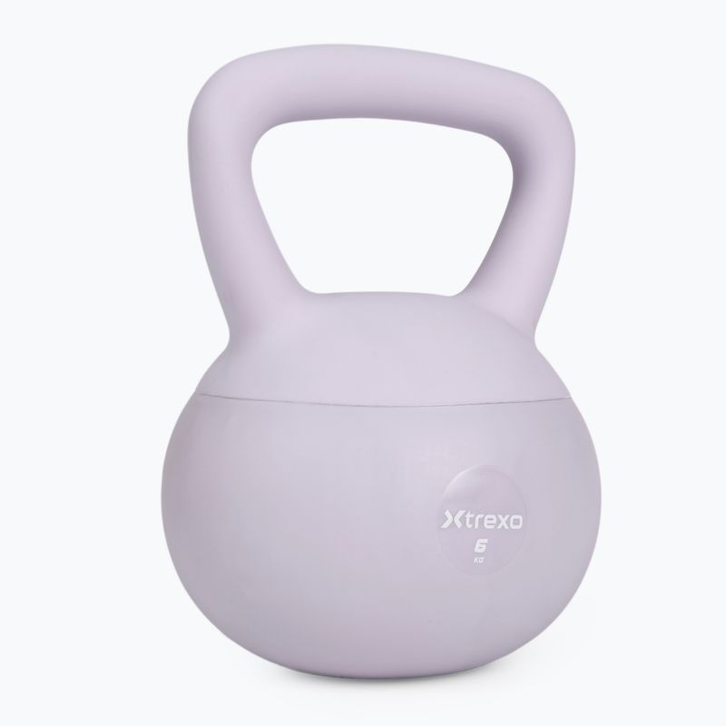 Kettlebell SOFT XTREXO 6 кг фіолетовий 7