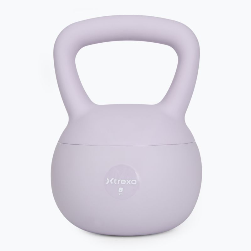 Kettlebell SOFT XTREXO 8 кг фіолетовий 7