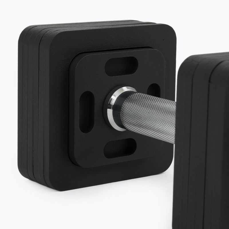 Гантель регульована XTREXO 15 кг чорний 9