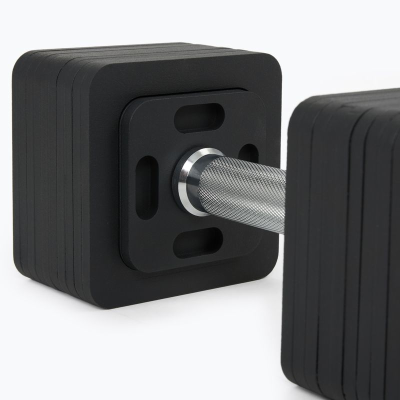 Гантель регульована XTREXO 23 кг чорний 9