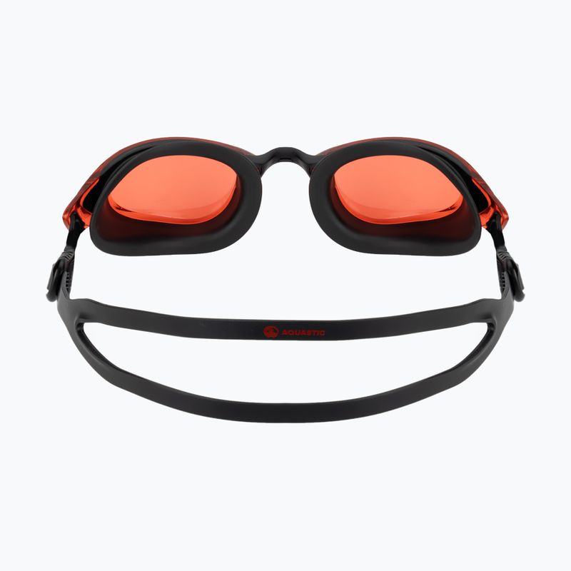 Окуляри для плавання AQUASTIC Isti black 10