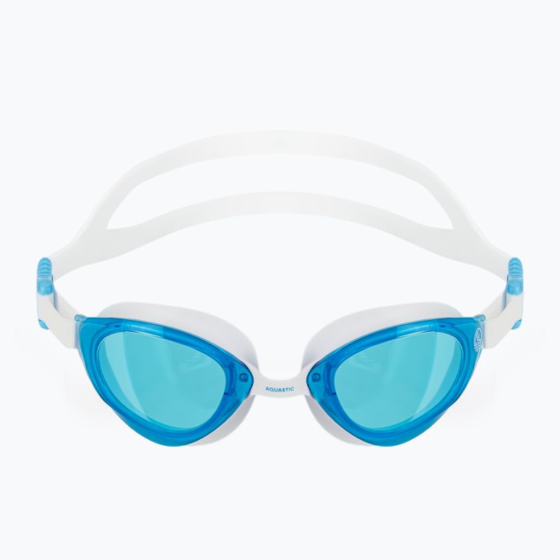 Окуляри для плавання AQUASTIC Isti white 6