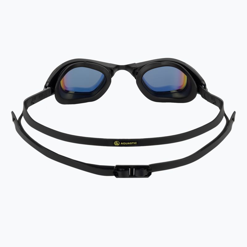 Окуляри для плавання AQUASTIC Micta black 8