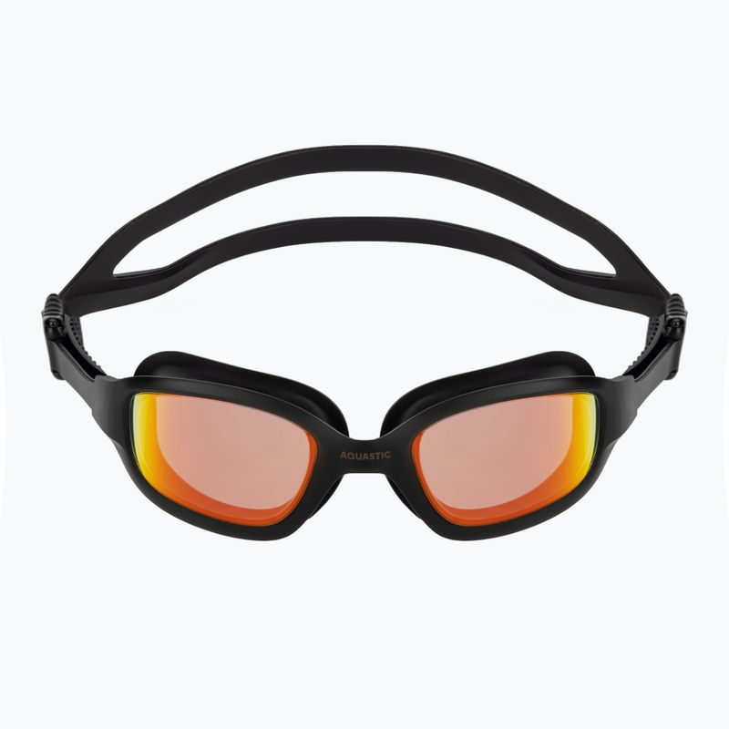 Окуляри для плавання AQUASTIC Vili black 8