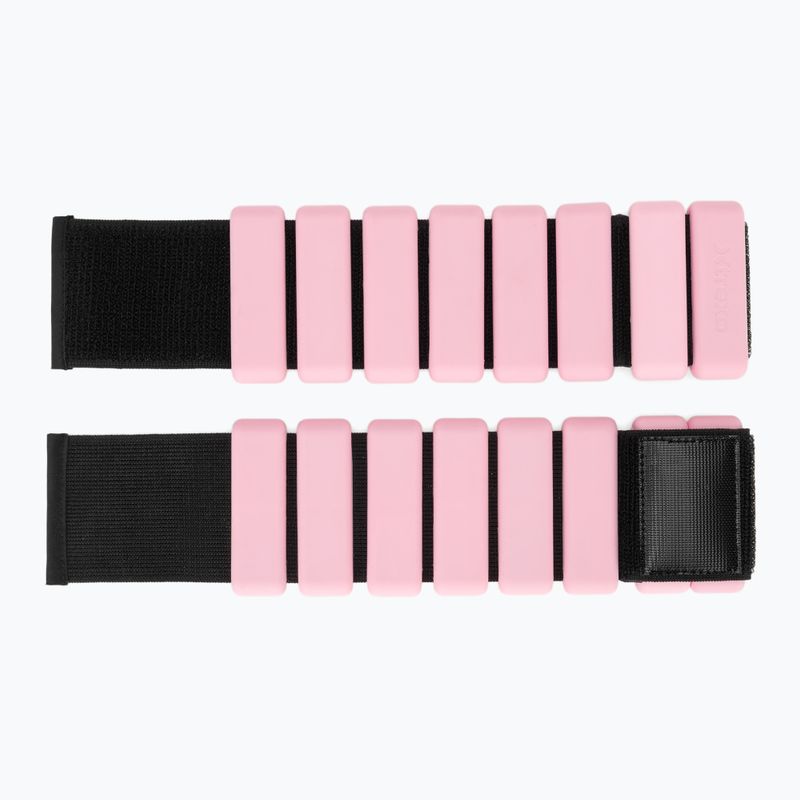 Обтяжувачі для щиколоток і зап'ясть  XTREXO SCULPT 2 x 0,5 kg pink 4