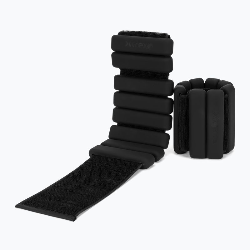 Обтяжувачі для щиколоток і зап'ясть  XTREXO SCULPT 2 x 1.5 kg black 3