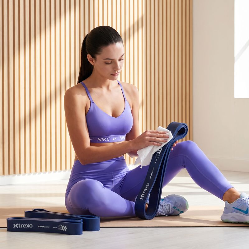 Реабілітаційна гума XTREXO 3/5 navy blue 5