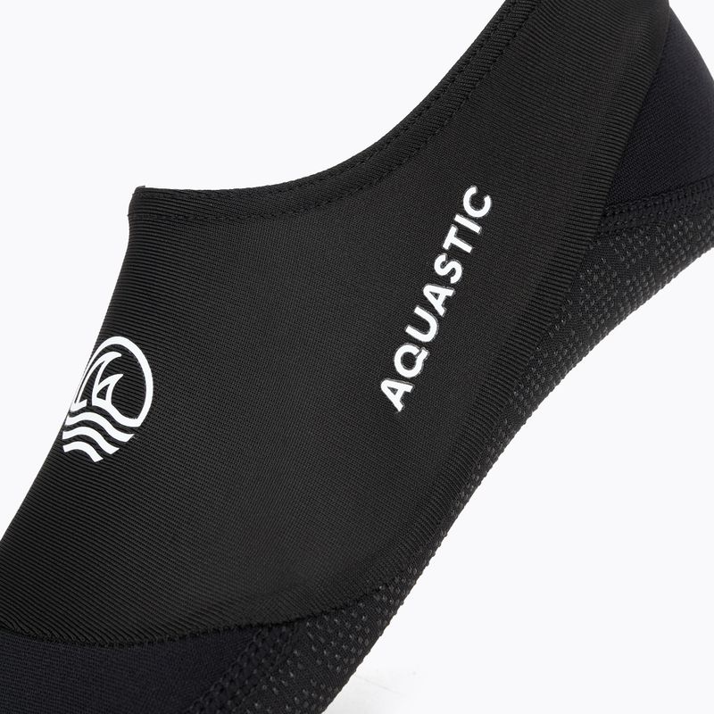 Шкарпетки для басейну AQUASTIC Seavie Anti-Slip чорний 5