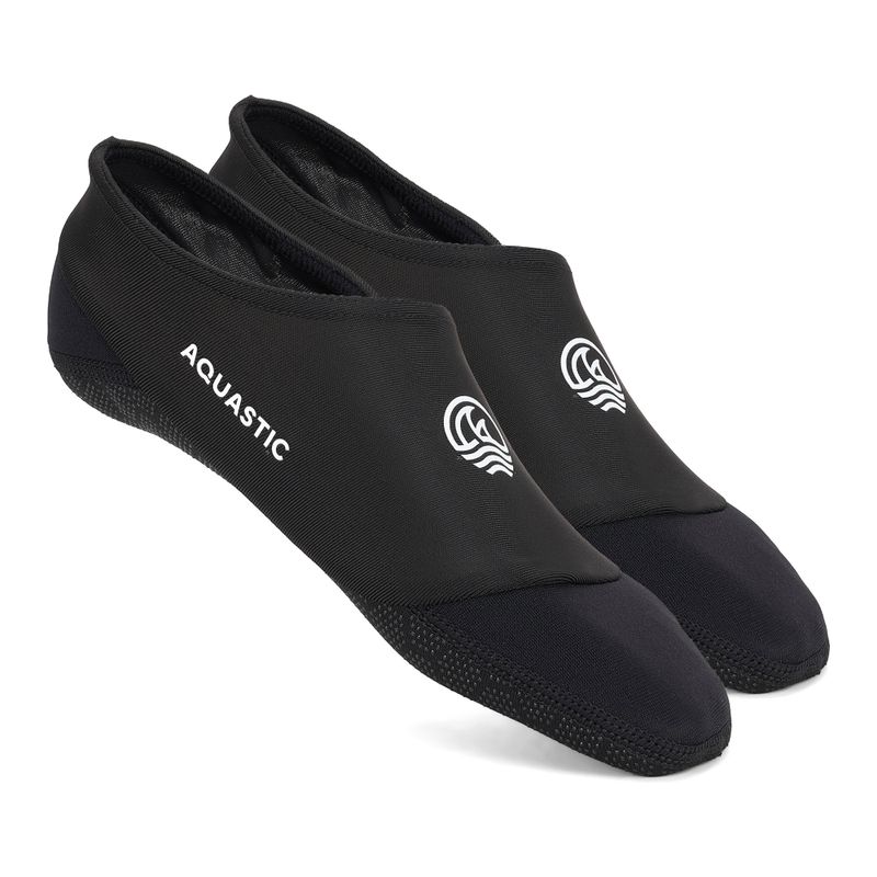 Шкарпетки для басейну AQUASTIC Seavie Anti-Slip чорний 6