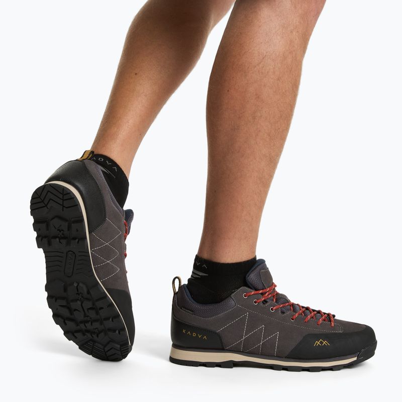 Чоловічі трекінгові черевики KADVA Stride Low WaterProof сірий 2