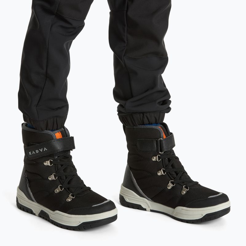 Дитячі зимові черевики KADVA Flow WaterProof чорний 2