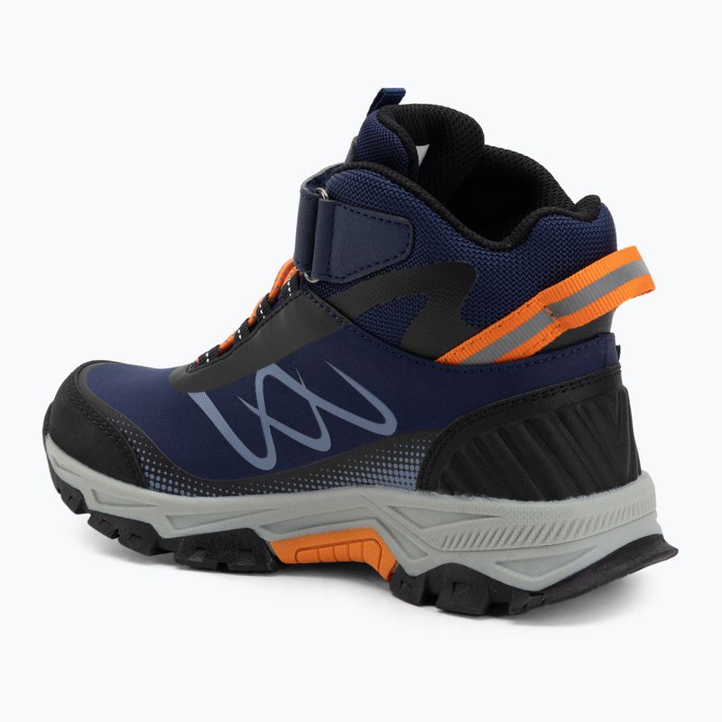 Дитячі трекінгові черевики KADVA Rocky Trail Mid WaterProof Softshell темно-сині 6