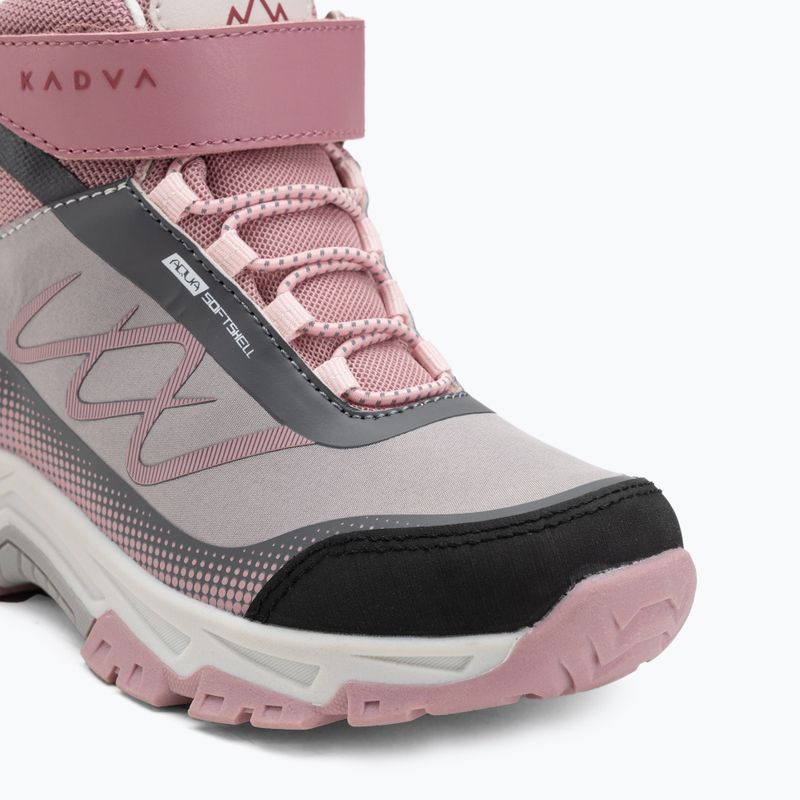 Черевики трекінгові дитячі KADVA Rocky Trail Mid WaterProof Softshell  сірий 10