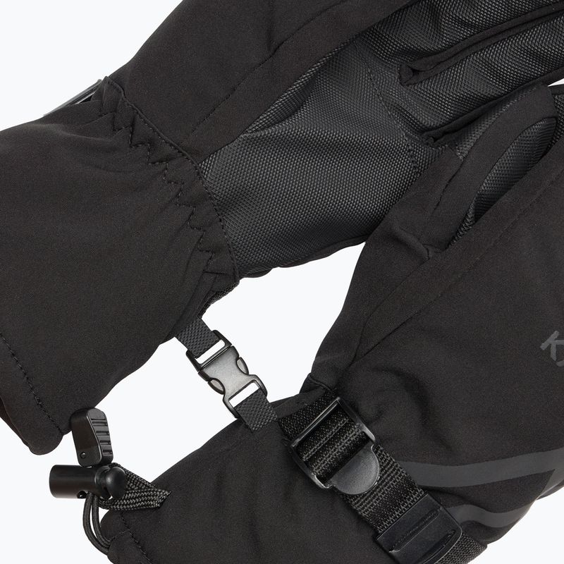 Жіночі лижні рукавички KADVA Mountain Flow 3M Thinsulate black 9