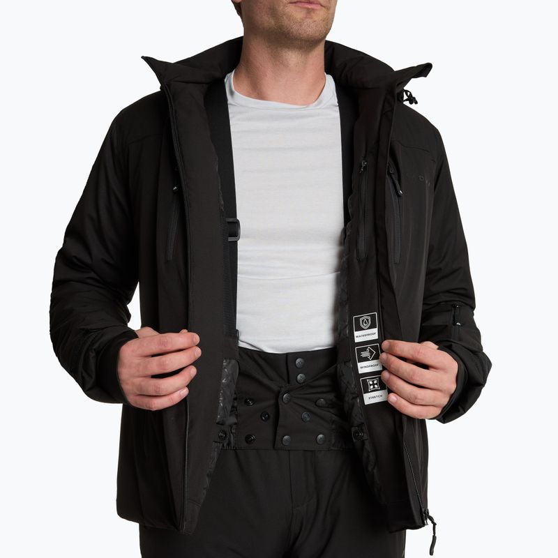 Чоловіча лижна куртка KADVA Edge X Jacket чорний 3