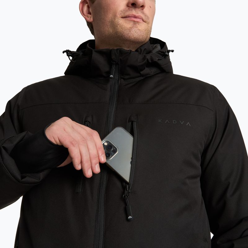 Чоловіча лижна куртка KADVA Edge X Jacket чорний 4