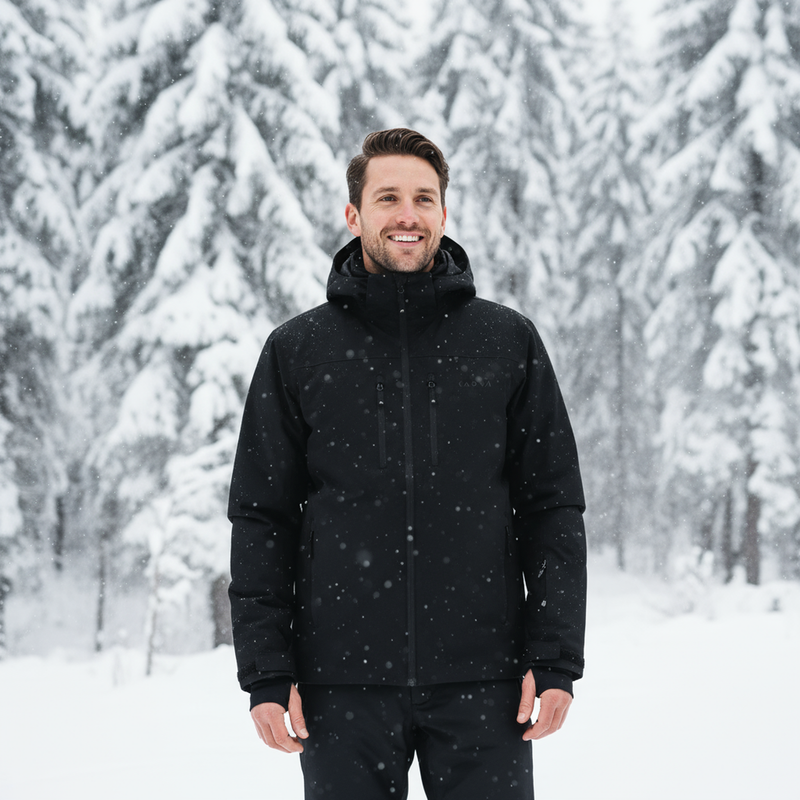 Чоловіча лижна куртка KADVA Edge X Jacket чорний 13