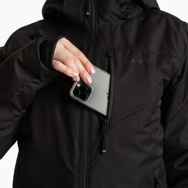 Куртка гірськолижна жіноча KADVA Edge X Jacket чорний 5
