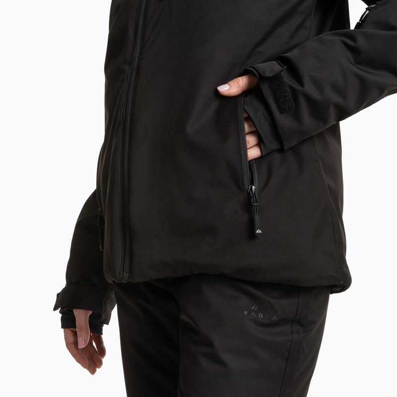 Жіноча лижна куртка KADVA Edge X Jacket чорний 6
