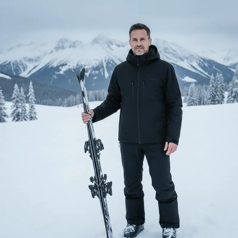 Штани гірськолижні чоловічі KADVA Edge X Pants чорний 12