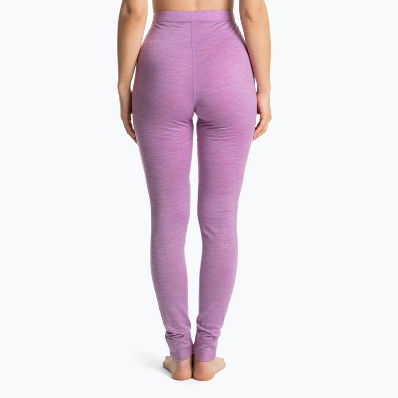 Комплект термобілизни жіночий WOOLCANO Merino SET0543 фіолетовий 8