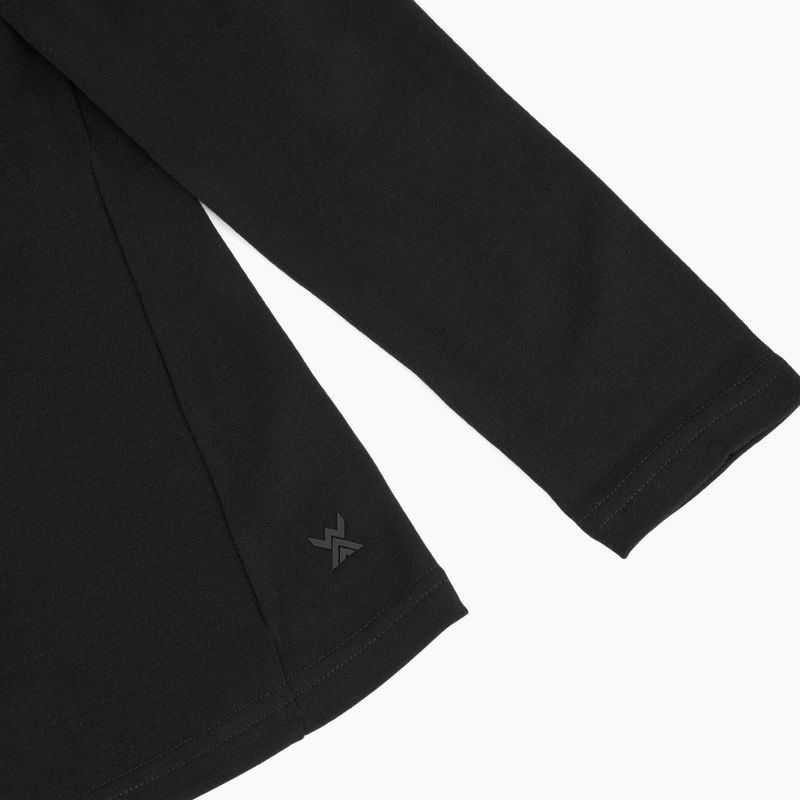 Кофта термічна жіноча WOOLCANO Merino Топ0545 чорний 10