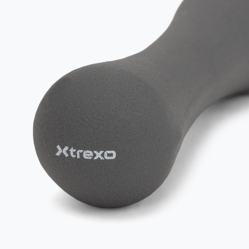 Гантеля неопренова XTREXO TX0-B4M007 0,5 кг сірий 6