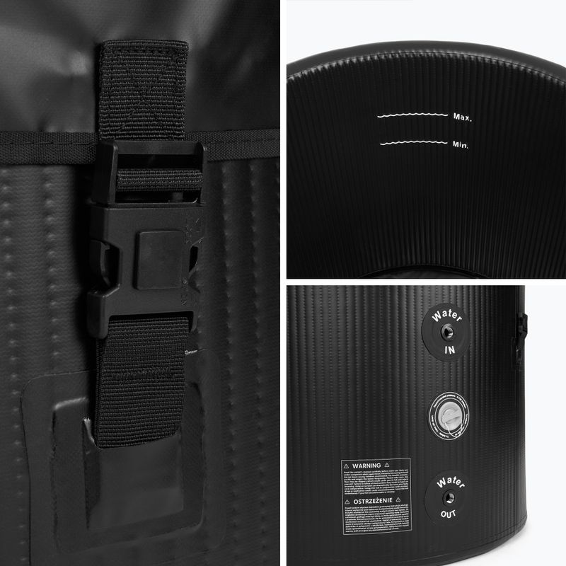 Басейн AQUASTIC для моржування BrrFree 382L dropstitch чорний 9