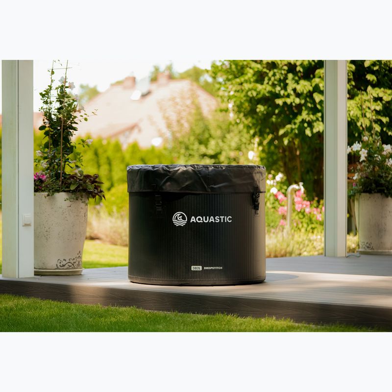 Басейн AQUASTIC для моржування BrrFree 382L dropstitch чорний 12