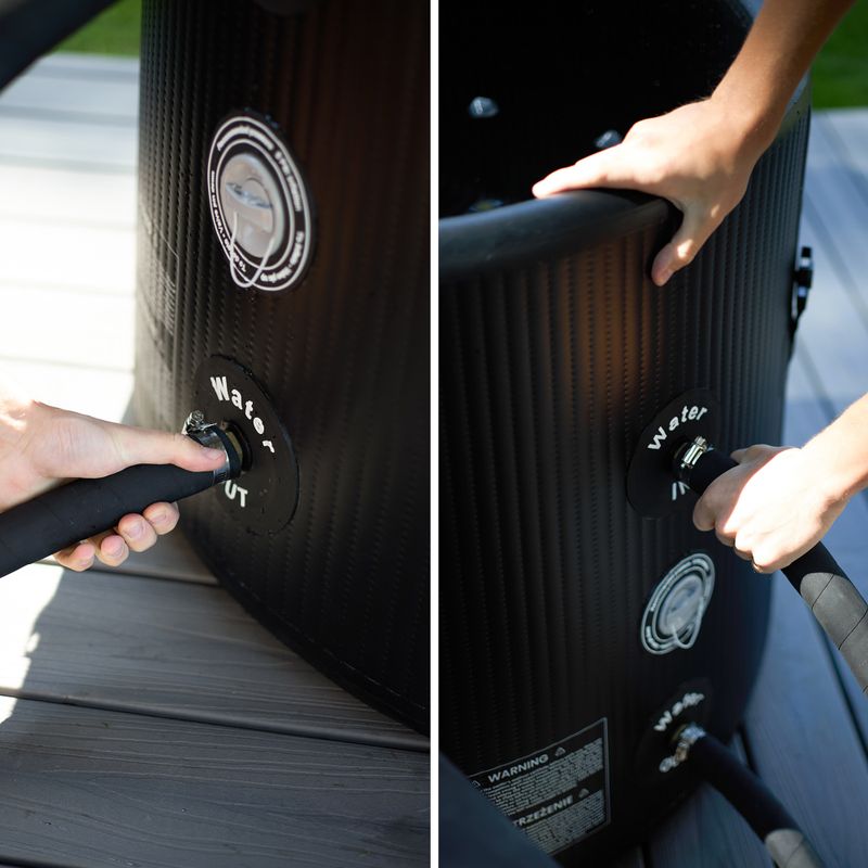 Басейн AQUASTIC для моржування BrrFree 382L dropstitch чорний 16