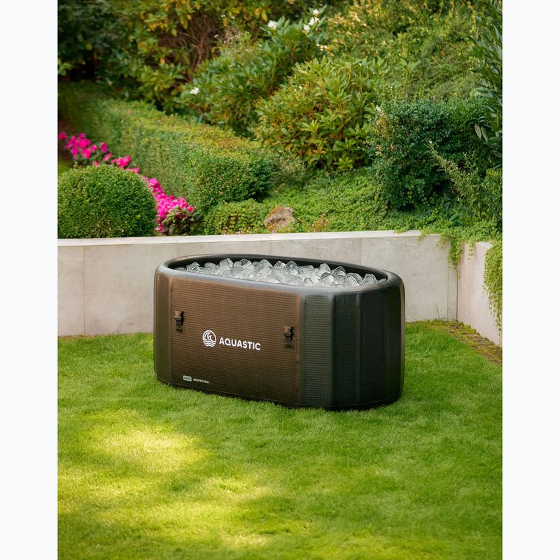 Басейн AQUASTIC для моржування BrrFree 456L dropstitch чорний 3