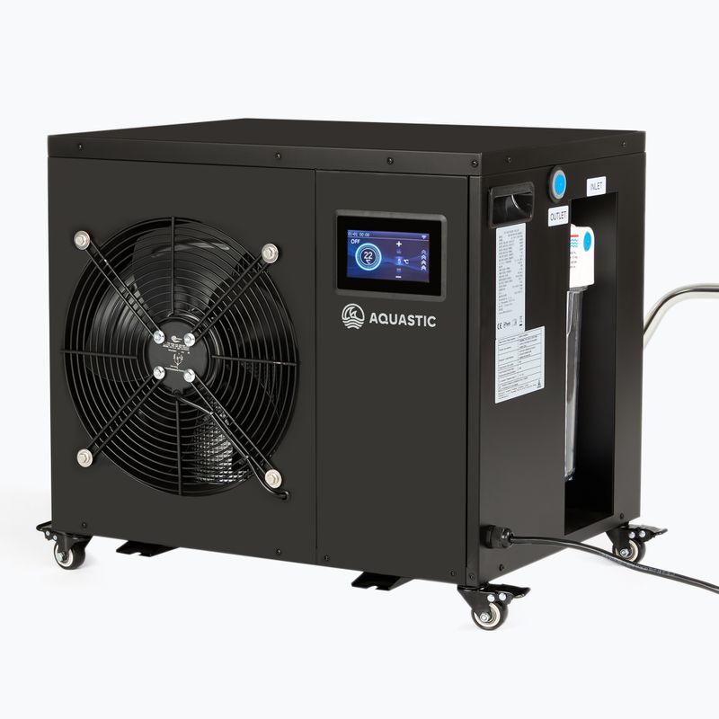 Набір AQUASTIC басейн 382L з агрегатом для моржування BrrFree black 10