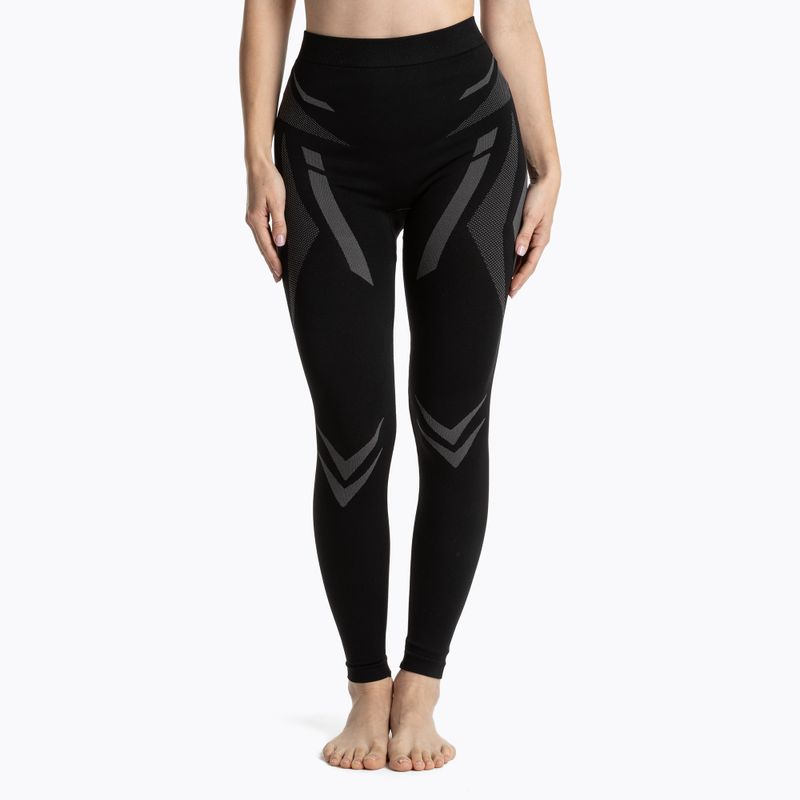 Комплект білизни термоактивної жіночий KADVA ALPINESTEP COOLMAX THERMAL PRO DRY чорний 8