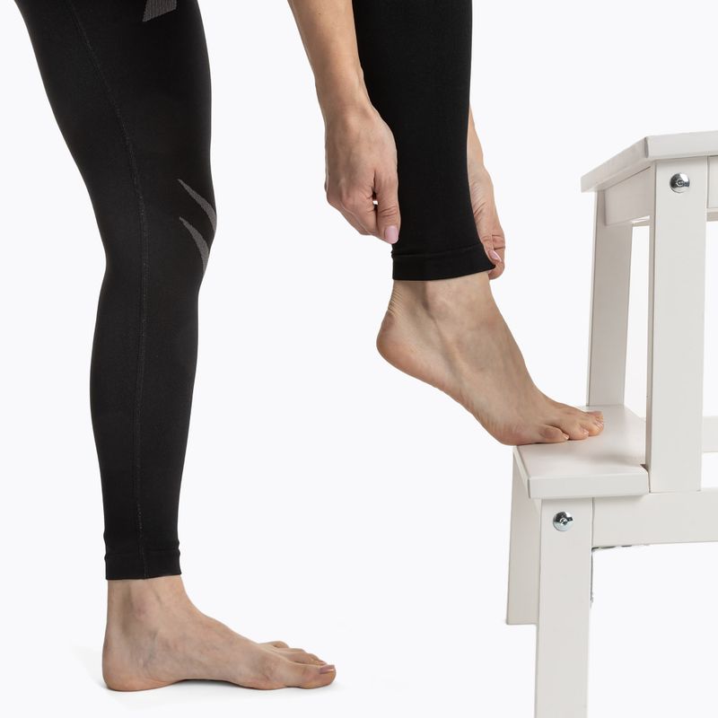 Жіночий комплект термоактивної білизни KADVA ALPINESTEP COOLMAX THERMAL PRO DRY безшовний чорний 10