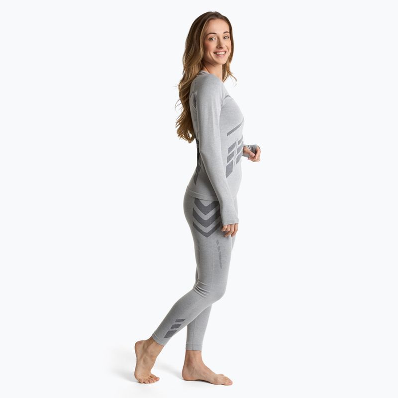 Кофта термоактивна жіноча KADVA ALPINESTEP BAMBOO THERMO LIGHT PLUS сірий 5