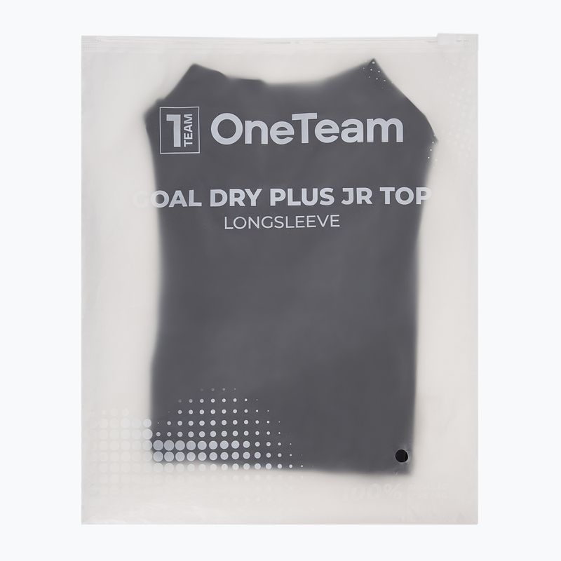 Лонгслів термоактивний дитячий OneTeam GOAL DRY PLUS чорний 9