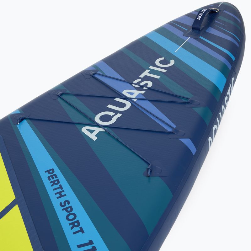 Набір дошка SUP надувна AQUASTIC Perth Sport 11'4" MSL allround green 7