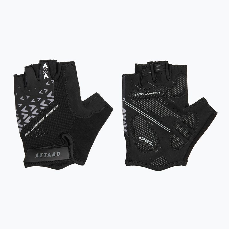 Рукавички велосипедні ATTABO Vito gel shock proof чорний