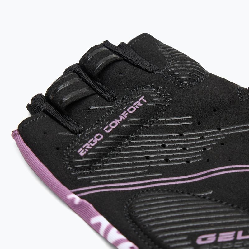 Рукавички велосипедні дитячі ATTABO Vito JRG gel shock proof рожевий/чорний 7