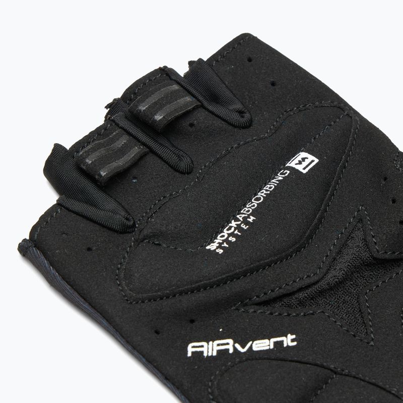 Рукавички велосипедні ATTABO Kinu Pro shock absorbing system блакитний/чорний 4